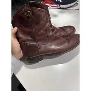 frye melissa button boots Short Brown Size 10